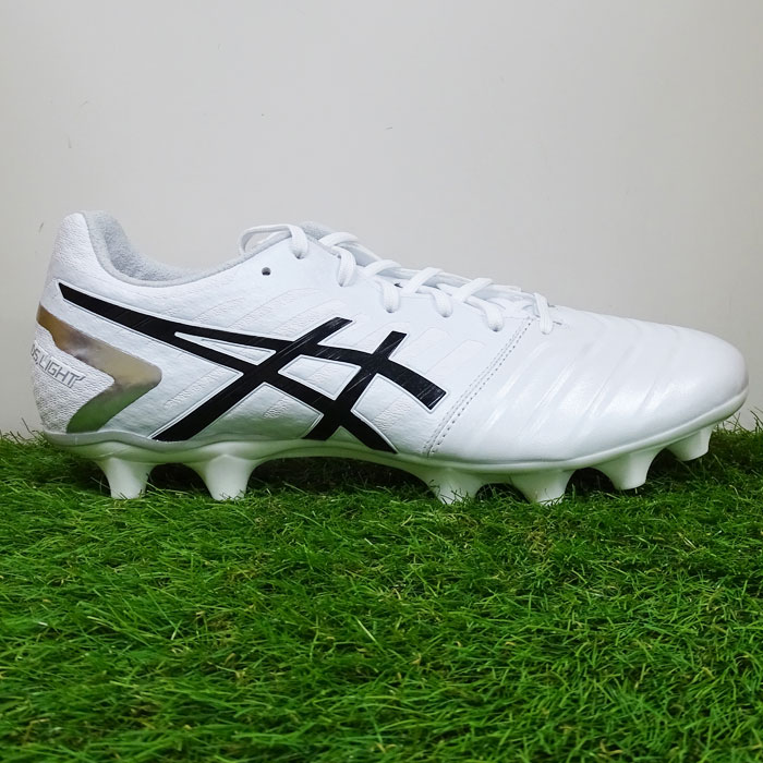 9519円 割引クーポン アシックス Dsライト Asics シューズ サッカースパイク メンズ 大人 天然芝 人工芝 土 Ds Light ホワイト ブラック 1103a068 100