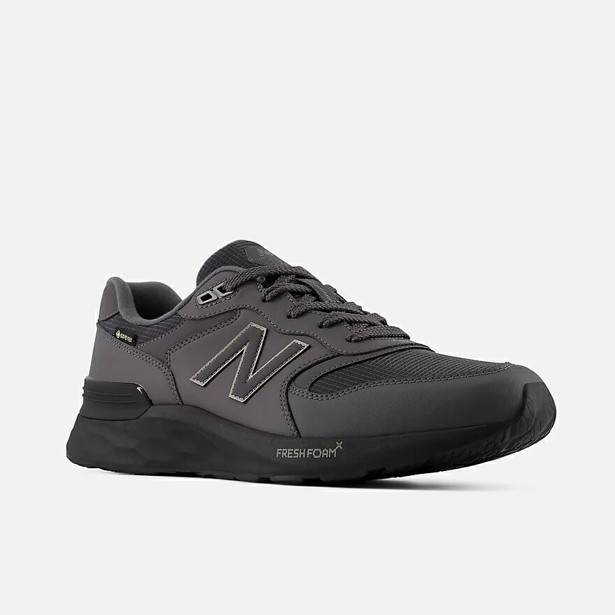 ニュー平衡にする New Balance メンズ ウォーキングシューズ 生新しい質問用紙X 880 V7 U880G1D7 D 2E 4E ワイズ BLACK色合い GORE-TEX 雨合羽 スニーカー