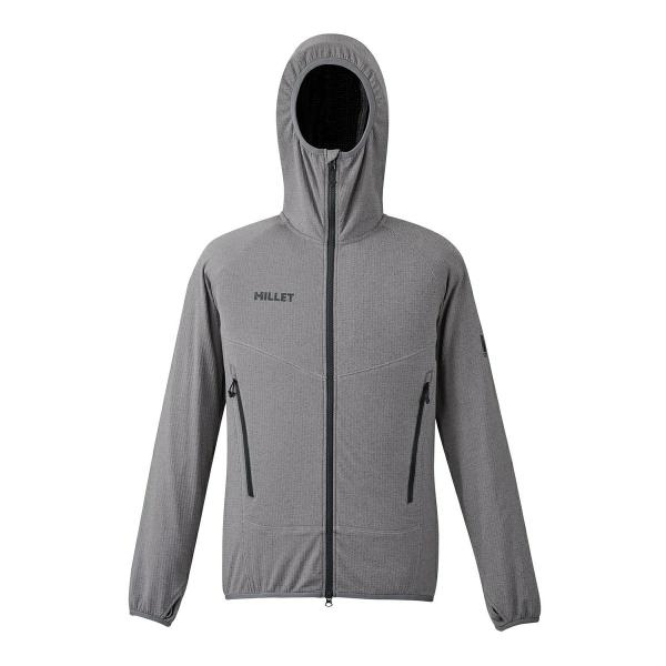 ミレー MILLET MIV02040 ドライ グリッド フーディ カラーSMOKED PEARL(N4048) メンズ ベースレイヤー フリースジャケット 登山【クロスカントリースキー店舗】｜富士スポーツ店 9,610円