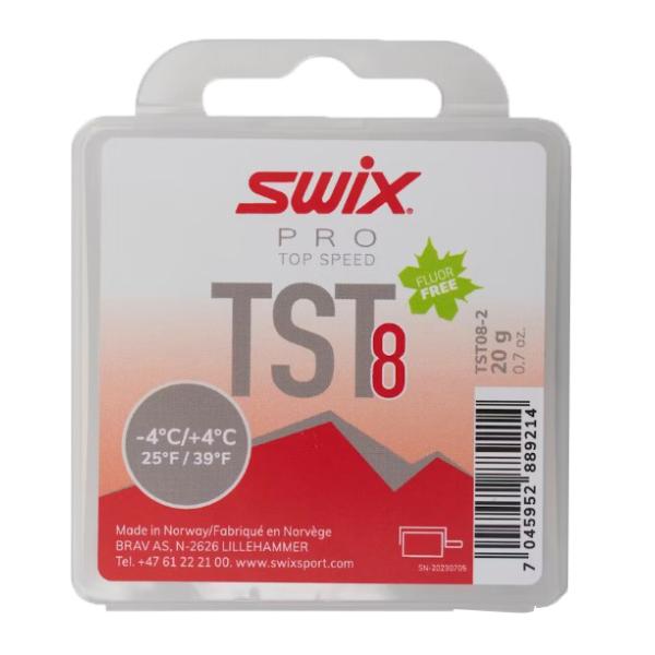 スウィックス SWIX TST08-2 TS8ターボ 赤いこと フッ素無償性 WAX 蝋涙 一ころ アルペン スノーボード クロスカントリースキーの板【クロスカントリースキーの板バス発着場】