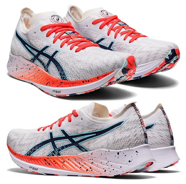 あす楽対応 アシックス レディース ランニングシューズ レーシングシューズ マジックスピード Magic Speed 1012b172 960カラー Andapt Com