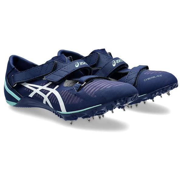 アシックス asics 陸上スパイク 短距離 サイバーブレード 16 CYBERBLADE 16 1093A134 401カラー オールウェザートラック専用