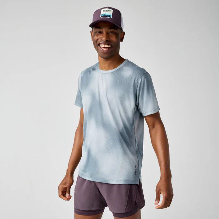 ブルックス BROOKS メンズ 短距離競走 遊撃手 プッディングテッド Dash Short Printed さる股引き 駈けっくらズボン下 BAM5800 Y色つや 電子メイル便