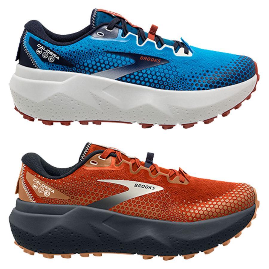 ブルックス BROOKS メンズ トレイルランニングシューズ カルデラ 6 BMM3793 BR BLU アウトドア アウトレット