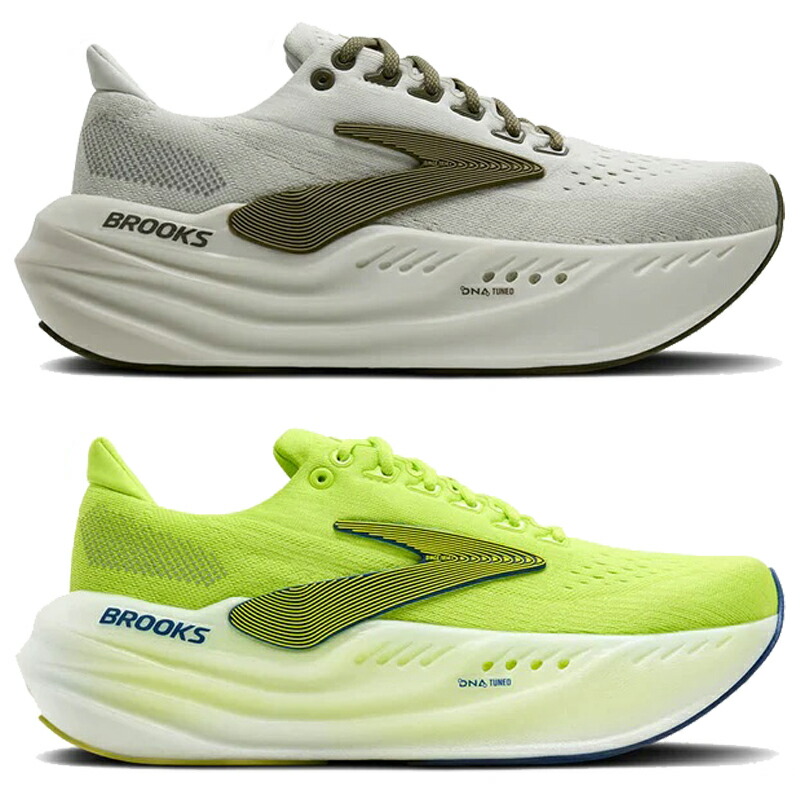 極美品　ブルックス グリセリンマックス25.5 Glycerin MAX (グリセリンMAX カーキ)