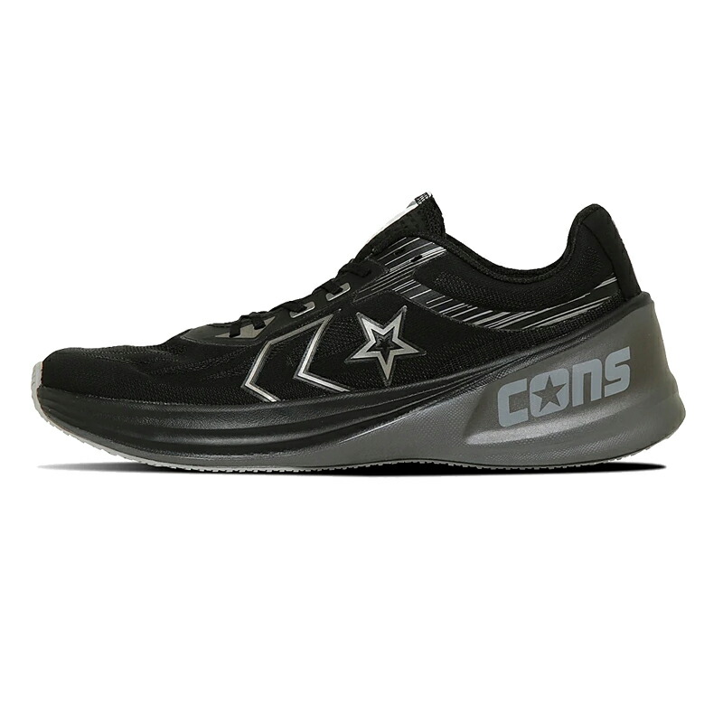 コンバース メンズ レディース ランニングシューズ コンズ ランスラッシュ 2 33600031 BLACK マラソン レース CONVERSE