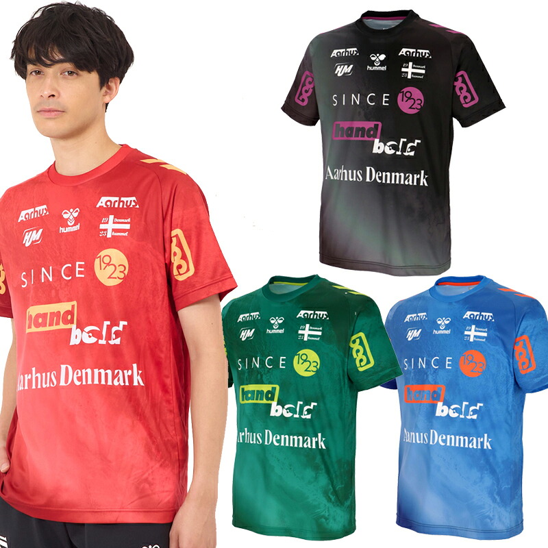 ヒュンメル ハンドボール 練習着 半袖 プラクティス シャツ HAP1216 メール便利用可 ロングスリーブ hummel
