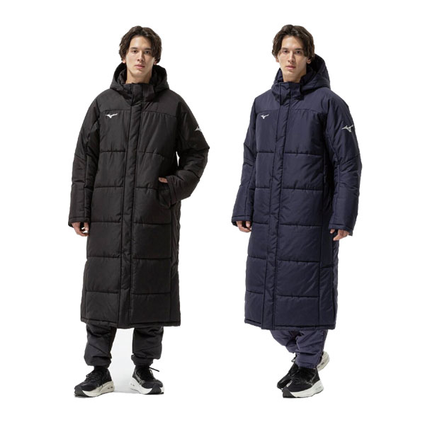楽天市場】【特価】ミズノ ダウンロングコート mizuno ウェア ベンチ
