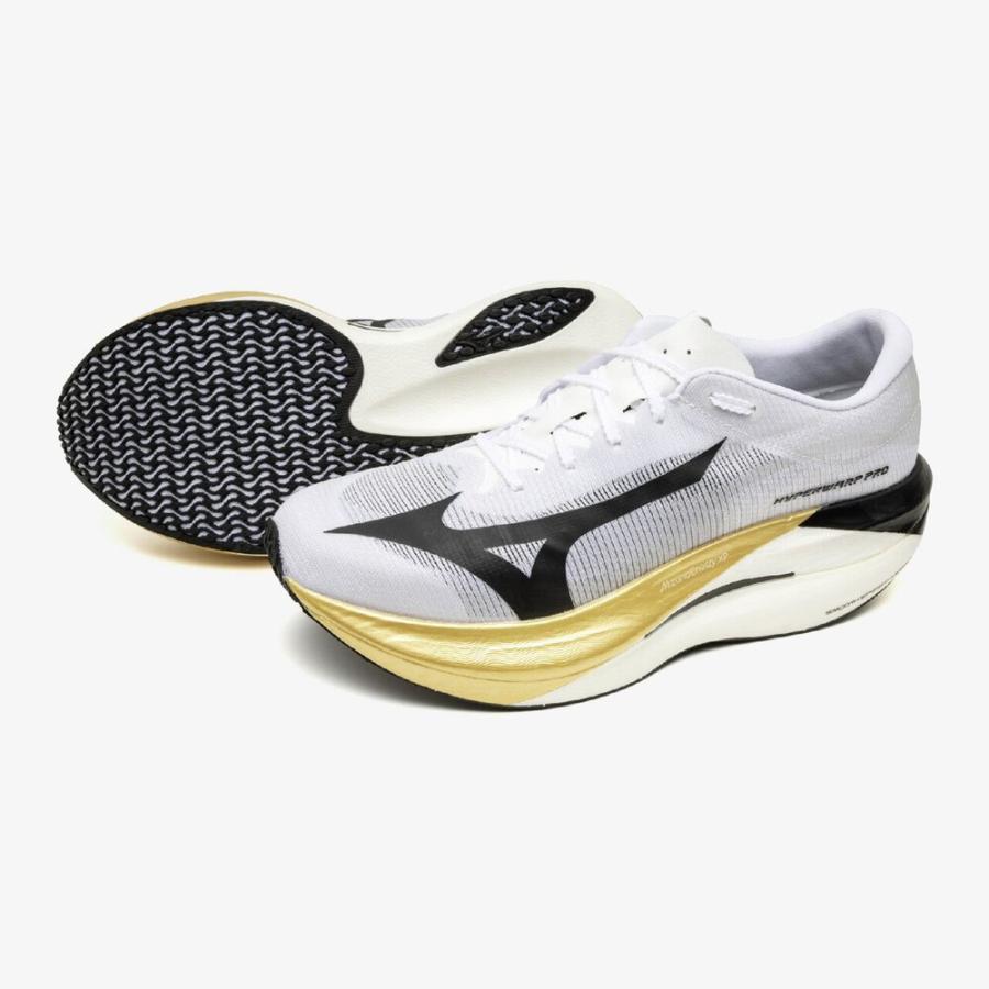 ミズノ mizuno ユニセックス ランニングシューズ ハイパーワープ プロ HYPERWARP PRO J1GC2674 01カラー|富士スポーツ店