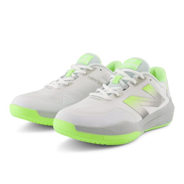 ニューバランス NewBalance レディース テニスシューズ オールコート FuelCell 796 v4 H W4 WHITE D WCH796W4D ホワイト
