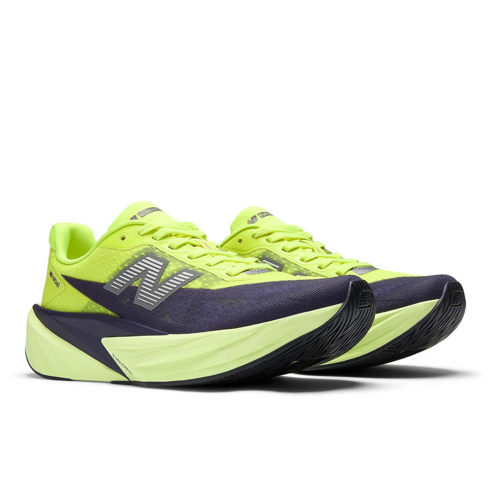 ニューバランス New Balance レディース ランニングシューズ フューエルセル レベル V5 FuelCell Rebel WFCX3PE D ブラック イエロー
