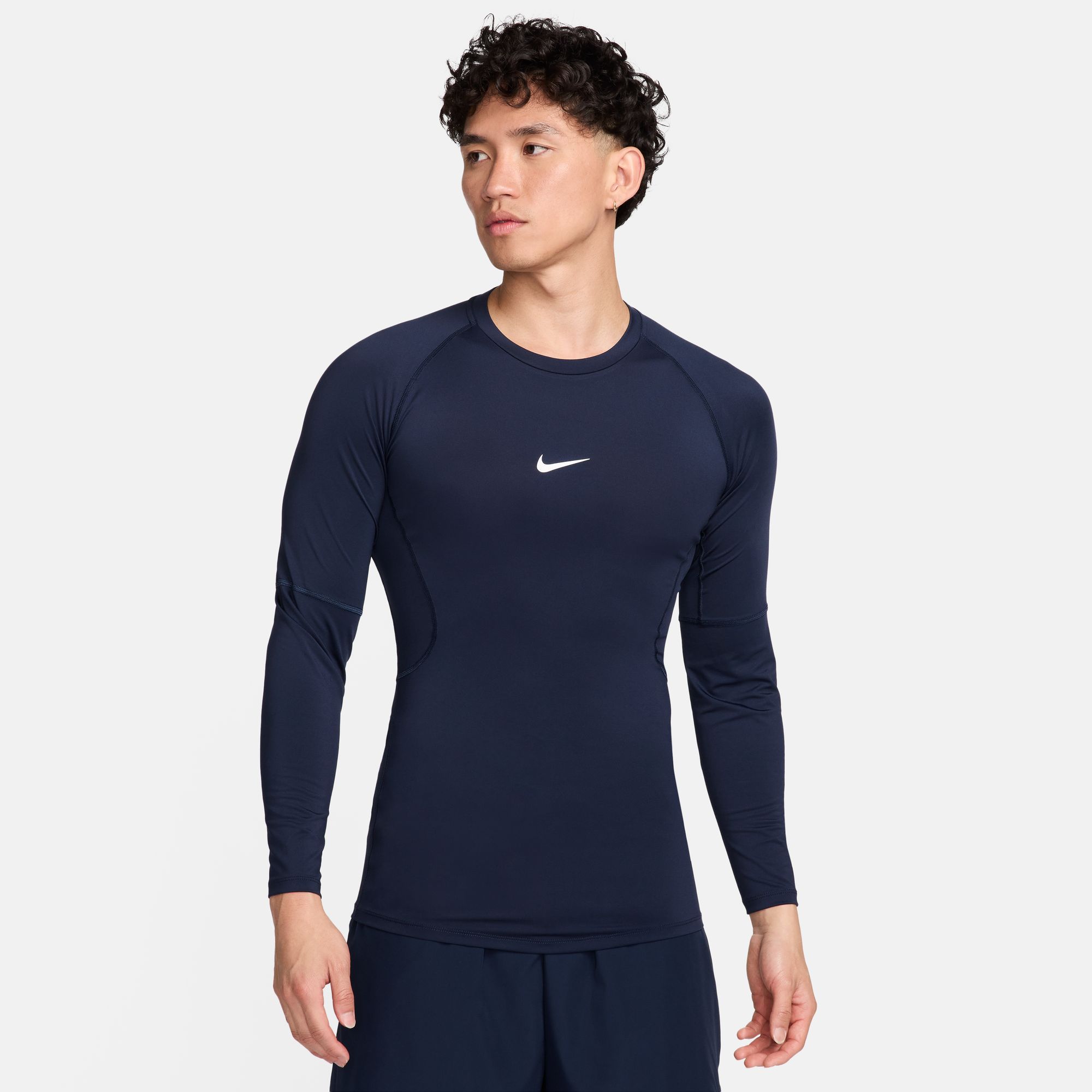 Nike DRI-FIT ネイビー 長袖シャツ M 楽天市場】ナイキ NIKE ナイキ プロ Dri-FIT ロングスリーブ トップ