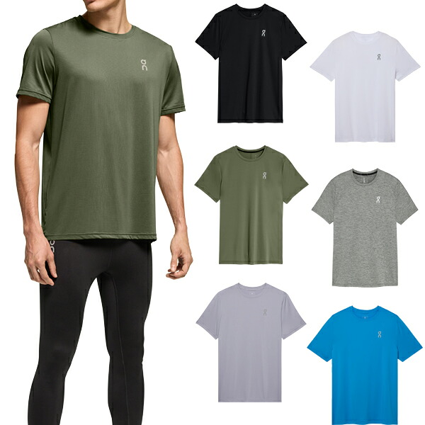 オン On メンズ 半袖 Tシャツ コアT 1ME10430553 1ME10430069 1ME10430858 1ME10431732 1ME10430174 1ME10430018 メール便