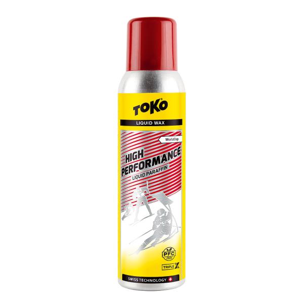 トコ TOKO 蝋涙 WAX クロスカントリースキーの板 アルペン スノーボード 一ころ フッ素無償性 ハイパフォーマンスリキッド 赤いこと 125ml 5502054 【クロスカントリースキーの板バス発着場】