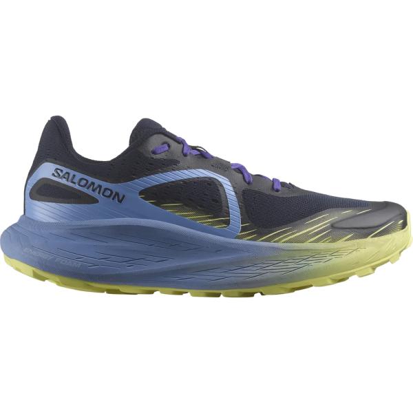 サロモン SALOMON L47045300 GLIDE MAX TR カラーGranadaSky/DarkSapphire/SunnyLime TRAIL RUNNING トレイルランニングシューズ 厚底 【クロスカントリースキー店舗】｜富士スポーツ店