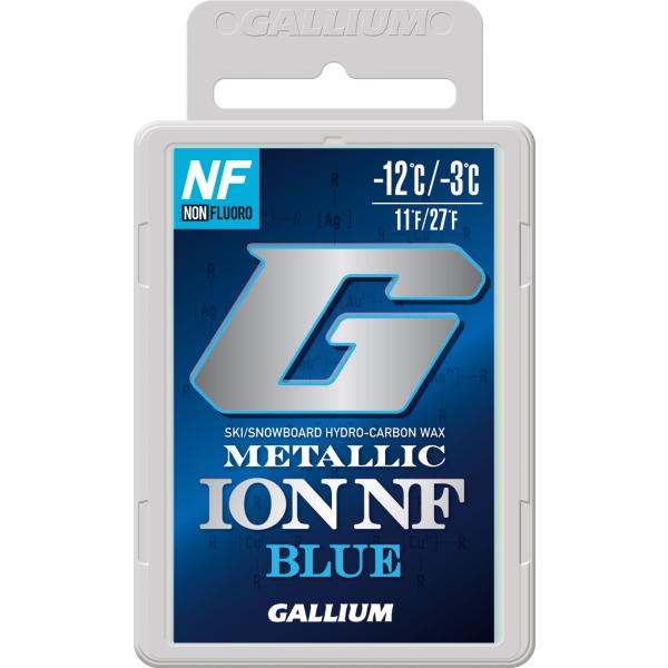 ガリウム GALLIUM GS5014 メタリックイオン NF 青色 (50g) アルペンスキー スノーボード クロスカントリースキーの板 蝋涙 WAX フッ素無償性 NF【クロスカントリースキーの板バス発着場】