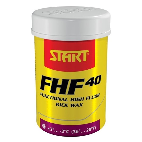 スタート START ワックス クロスカントリースキー グリップ ボックス 止めワックス フッ素キックワックス FHF40 パープルキック 01895