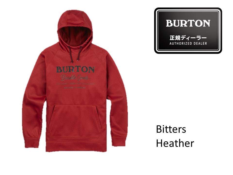 burton crown bonded pullover hoodie