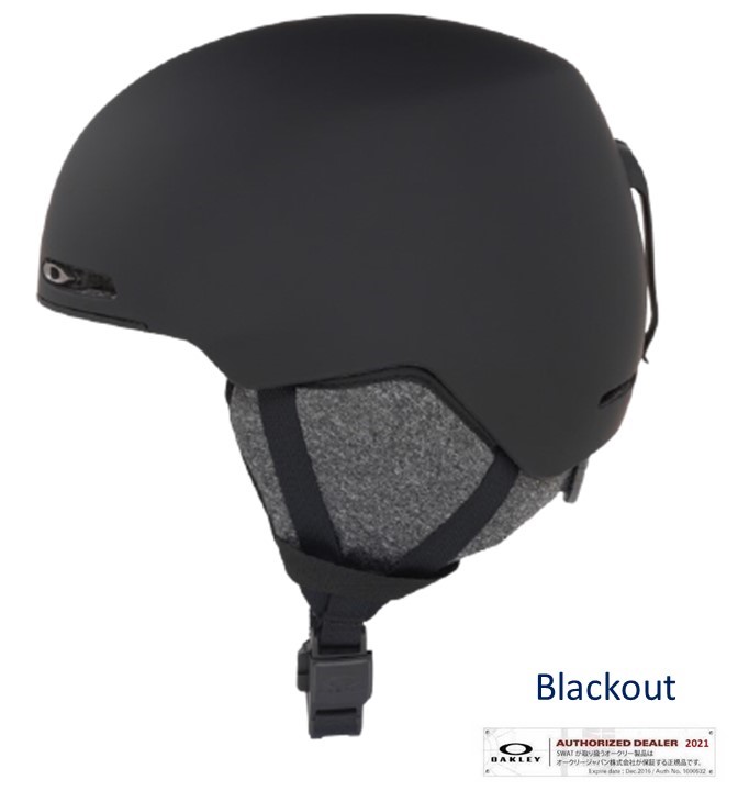 楽天市場】オークリー ジュニア スノー ヘルメット ブラック OAKLEY