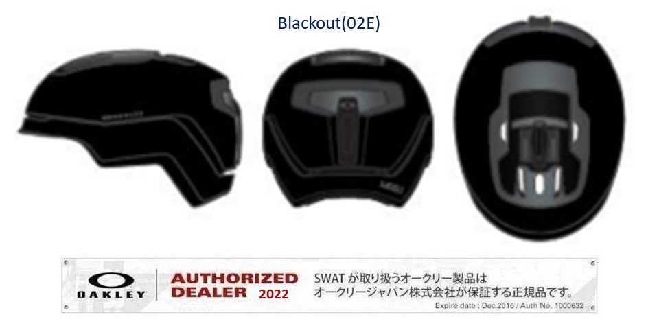 市場 OAKLEY MOD5 23 22 FOS900641 SNOW HELMET