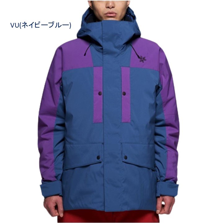 23/24 Goldwin 2-tone Color Work Pocket Jacket 【G13304】