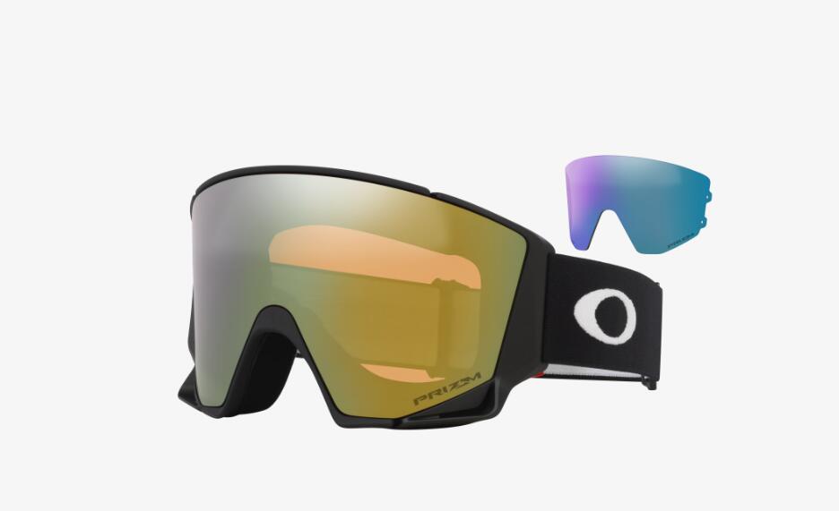 25/26 OAKLEY Flow Scape・・ L (Low Bridge Fit) Matte Black /prizm sage gold iridium / Prizm Snow Iced Iridium 【OO7145A-04】