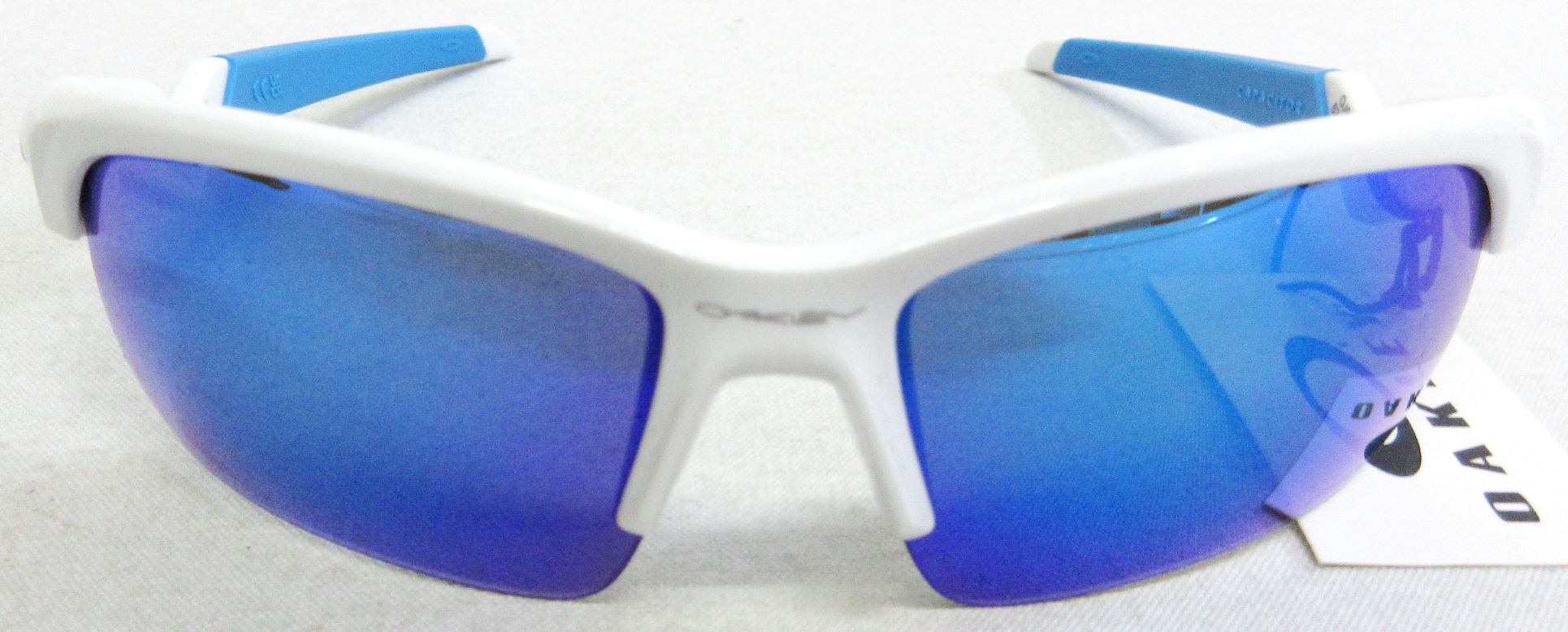 ポイント10倍 OAKLEY YOUTH SUN 【CAPACITOR】 Polished White/Prizm Sapphire 【OOJ9013 901302】