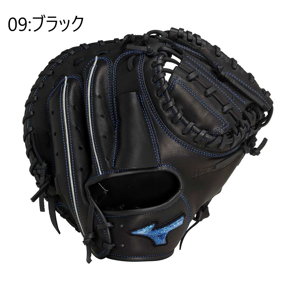 MIZUNOWILLDRIVE BLUE軟式用 キャッチャー用右投げ用【1AJCR14900】