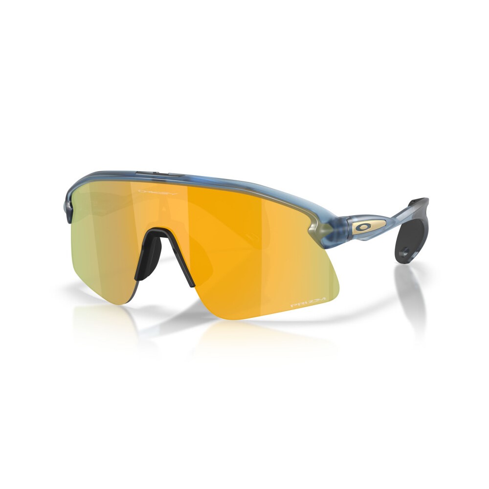 OAKLEY【STUNT DEVIL S】Matte Transparent Abyss Blue&times;Prizm 24K Gold Mirror【OO9518 951805】｜フジスポーツ用品店店