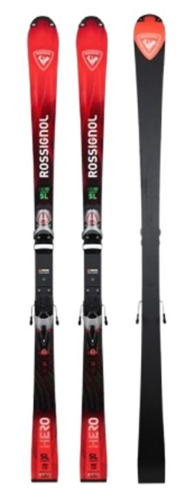 26/27  ROSSIGNOL  板： HERO AHTLETE FIS SL FACTORY 165 （R22） ビンディング：SPX 15 ROCKERACE SIVER RED  【RAPAL01】