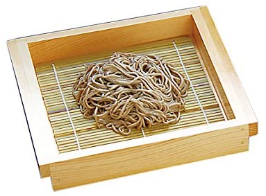 楽天市場】杉・板そば 竹すだれ付 長角 盛ざる そばせいろ 底面付 竹