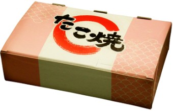 【テイクアウト用品】 たこ焼き専用箱（紙製）＜br class\u003d\
