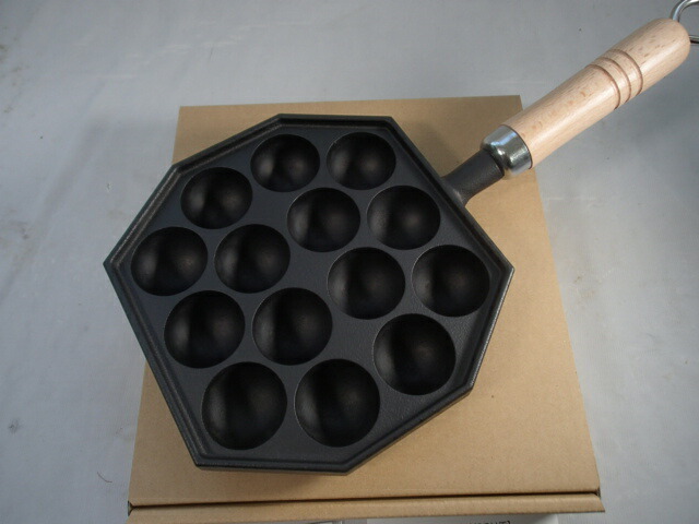 楽天市場】南部 盛栄堂 OIGEN 南部鉄器「たこ焼き器」16穴 IH対応(100V