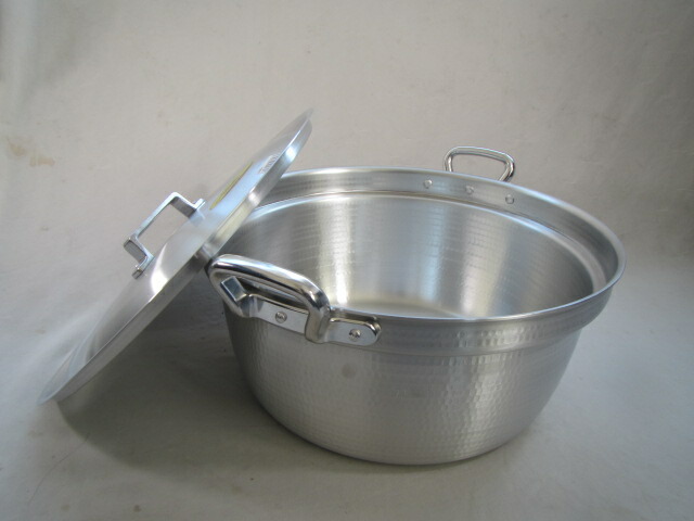 公式通販 即納 アルミ 料理鍋蓋 54cm 日本製 打出料理鍋 両手鍋 円付鍋 段付鍋 大型鍋 打出 打出し アカオ 槌目 DON アカオアルミ  業務用 アルミ製 蓋 フタ