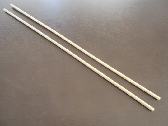 わたあめBIGサイズ用ロング竹棒 45cm（約250本入）｜ふじたクッキング