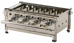 送料無料 業務用 焼台 都市ガス 焼物器 FY-6 ガス 魚焼き器 おすすめ 魚焼器 魚焼きグリラー 魚焼き台 魚焼き機 グリラー 魚焼グリラー 下火式焼物器 焼物器 海鮮焼き器 海鮮グリラー 海鮮焼き物器 海産物焼物器 ガス焼物器 焼き物グリラー 人気 ガス焼物機 焼き物機 日本製