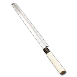 堺實光 上作(白鋼) 蛸引(片刃) 24cm AZT-25 人気 高級 蛸引き包丁 片刃包丁 日本製 高級和包丁 和食庖丁 蛸引包丁 おすすめ 刺身包丁 和食 刺身 寿司道具 おさしみ包丁 販売 刺し身包丁 鮨道具 すし道具 日本料理 和庖丁 和包丁 板前包丁 シェフナイフ 和食庖丁 高級包丁