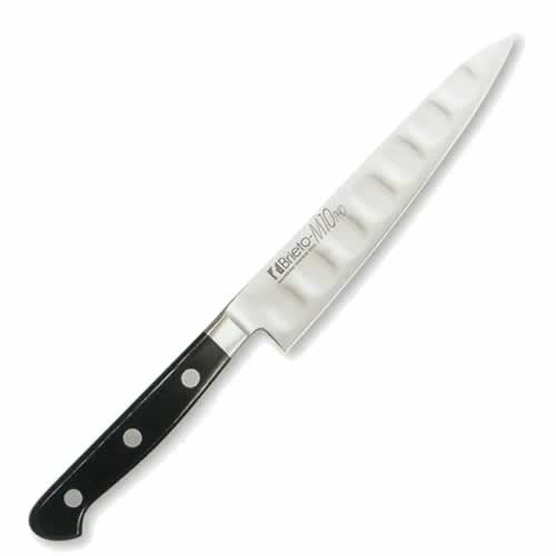 Brieto-M10PROペティーナイフ (両刃) M1007 (15cm)〈ABL-07〉人気 ぺティナイフ 包丁 ブライト ぺティ 業務用 おすすめ キッチンナイフ ブライトプロ ぺティーナイフ庖丁 刃物 シェフナイフ ブライト Ｍ11 ペティーナイフ 販売 プロナイフ プロ用 ペティー 日本製