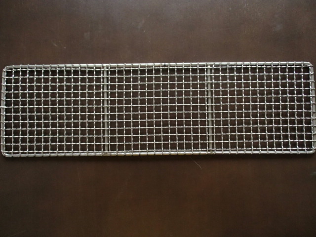 スノコ式焼き網18-8ステンレス太線 6mm（300x240）焼鳥網 焼網 スノコ式 業務用焼網 ヤキアミ ステンレス スノコ式 焼網 網