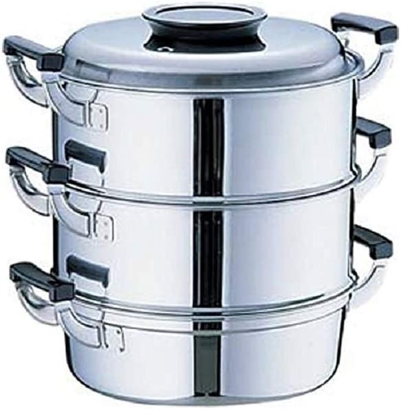 楽天市場】/即納/ アカオ アルミ角蒸(大型) 36cm 一重【角型蒸し器