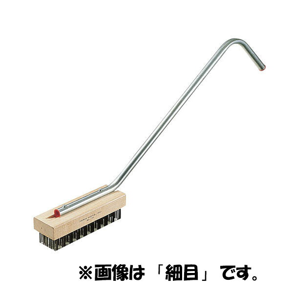CCスチール ワイヤーブラシ（細目）ブラシ タワシ スポンジ ヘドロキャッチャー グリス ヘドロ 清掃用品 掃除 グリーストラップ ヘドロ 悪臭 排水 汚水 配管 詰まり 汚染 グリストラップ 清掃 対策 作業 除去 残渣 廃油 飲食店 厨房 ラーメン店 排水掃除 ヘドロ取り｜ふじたクッキング