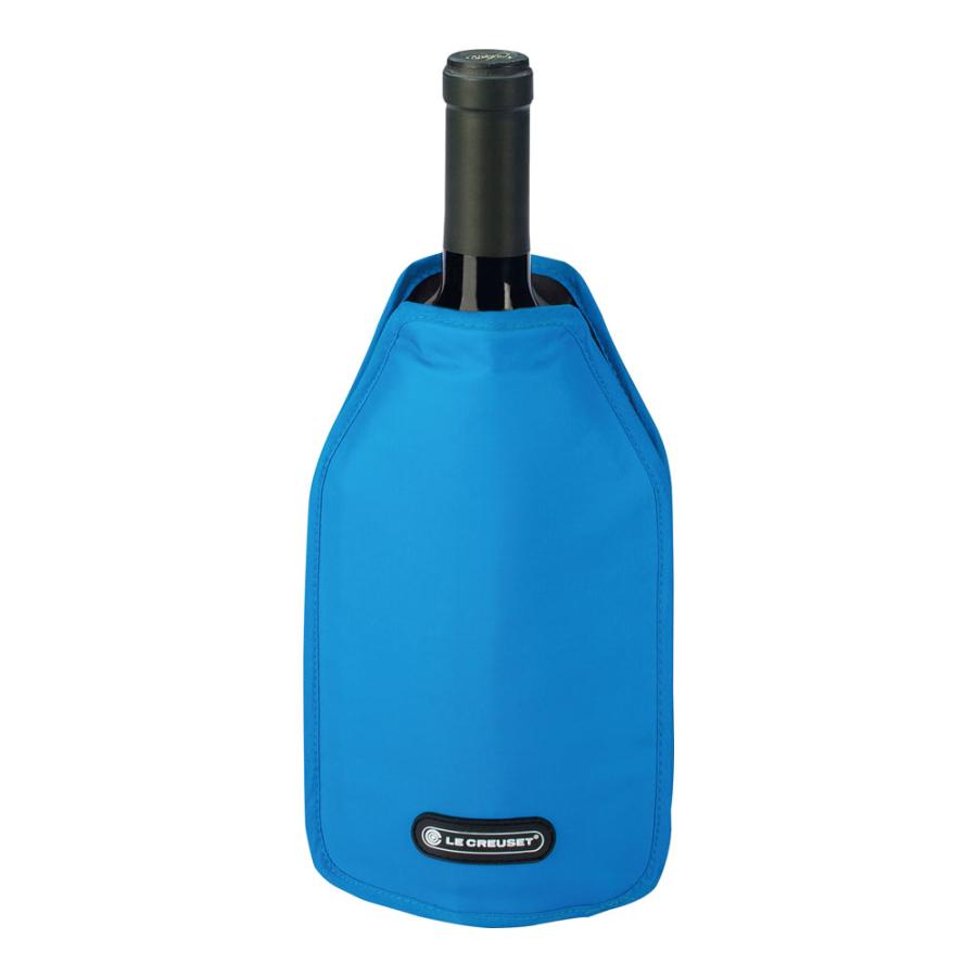 【楽天市場】ル クルーゼ Le Creuset アイスクーラー スリーブ WA126 マルセイユブルー ワインクーラーバック クーラーバック