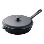 （かっぱ橋 ふじたクッキング 販売）【岩鋳】南部鉄器 蓋付 人気 フライパン 24cm24112（IH 100V/200V対応）おすすめ フライパン 蓋付き 南部鉄 南部鉄器 スキレットパン 南部 岩鋳 ステーキフライパン 販売 南部フライパン｜ふじたクッキング