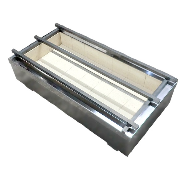 楽天市場】タイカレンガ焼台 うなぎ焼台 炭用 UT-600450-100 鰻焼台 深