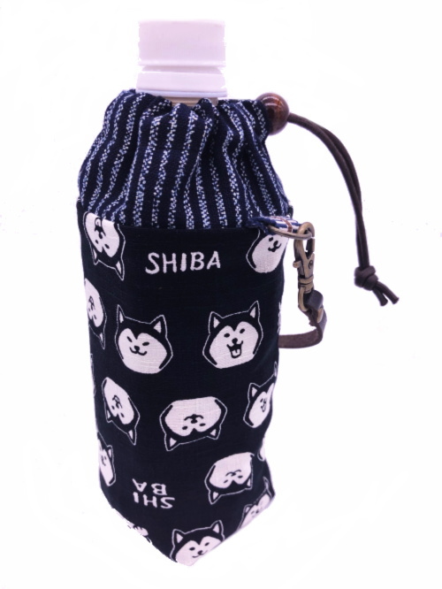 楽天市場】ペットボトル カバー 保冷 【青海波文様×紺】 500ml用 和柄