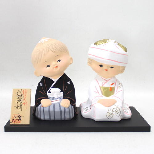 楽天市場】【博多人形】【美人物（座姿）】『愛 文夫作』 : 藤田人形