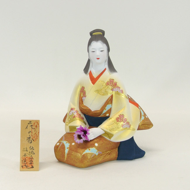 楽天市場】【博多人形】【美人物（座姿）】『舞 國明作』 : 藤田人形 