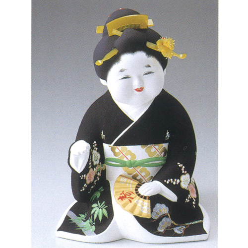 楽天市場】【博多人形】【縁起物】『お福さん(小) 献寿作 楽天市場】【博多人形】【縁起物】『お福さん(小) 献寿作