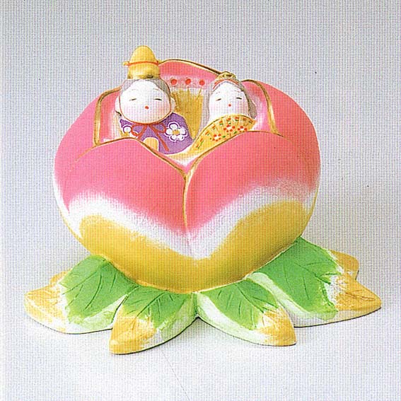 【縁起物】　幸せ人形 600d92c651012e2e1f8cb29f5d103e