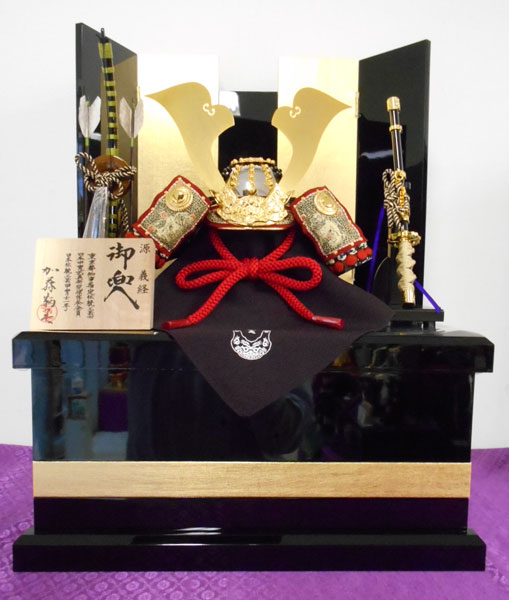 加藤鞆美作兜飾りつけ≫【日本製兜】言い慣わし作物品 納める飾りつけ』